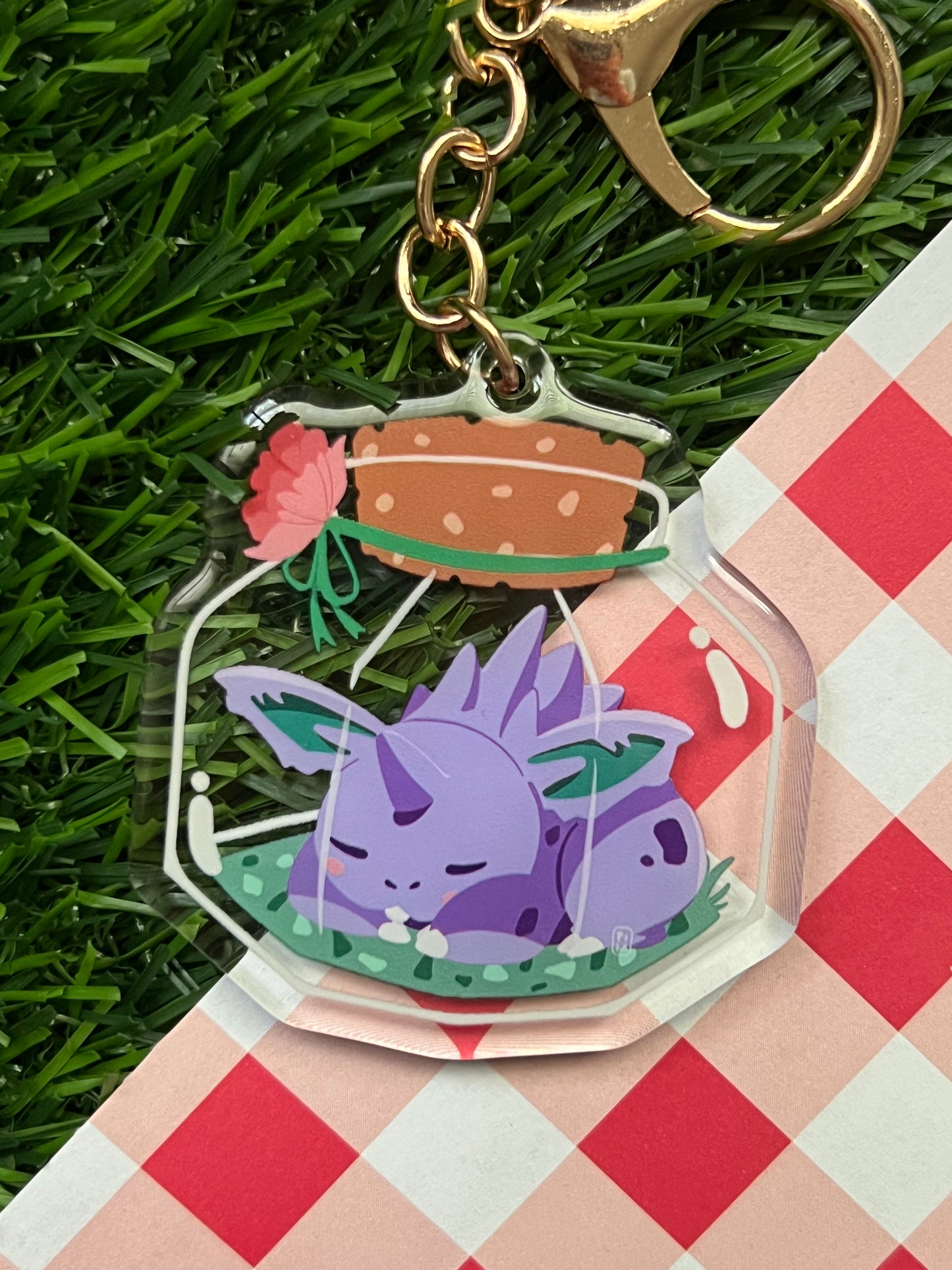 Nido PokéJar Acrylic Keychain