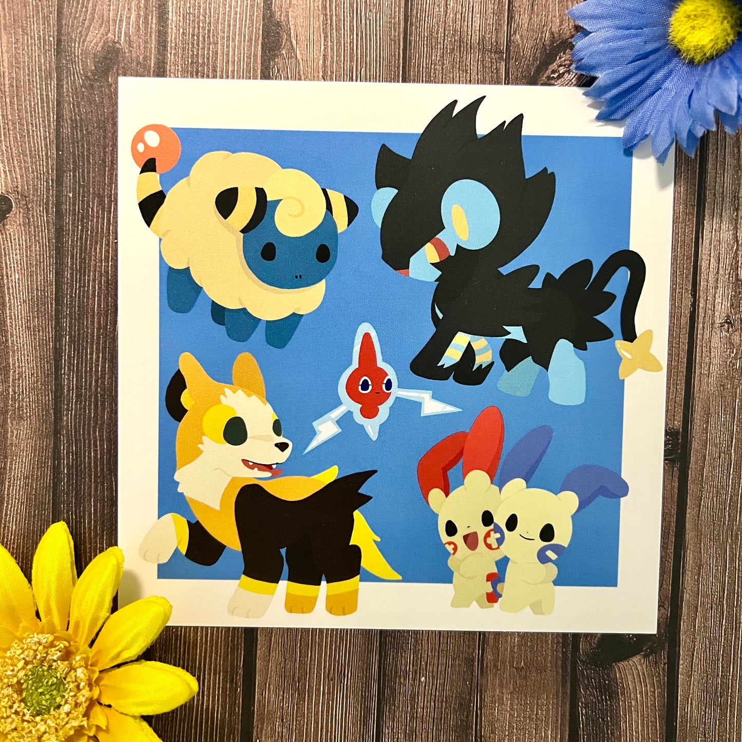 Poké Mini Print - Electric Type