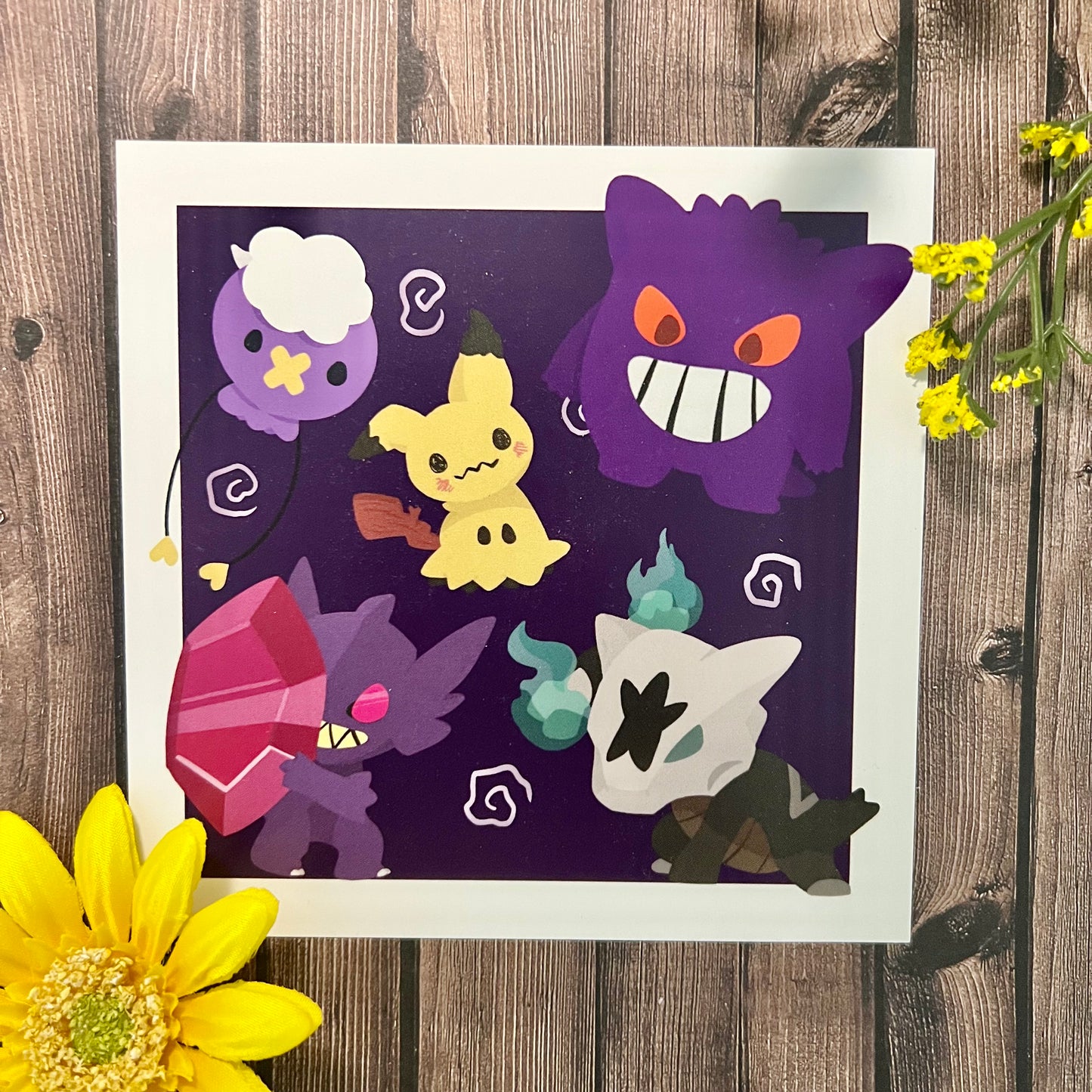 Poké Mini Print - Ghost Type