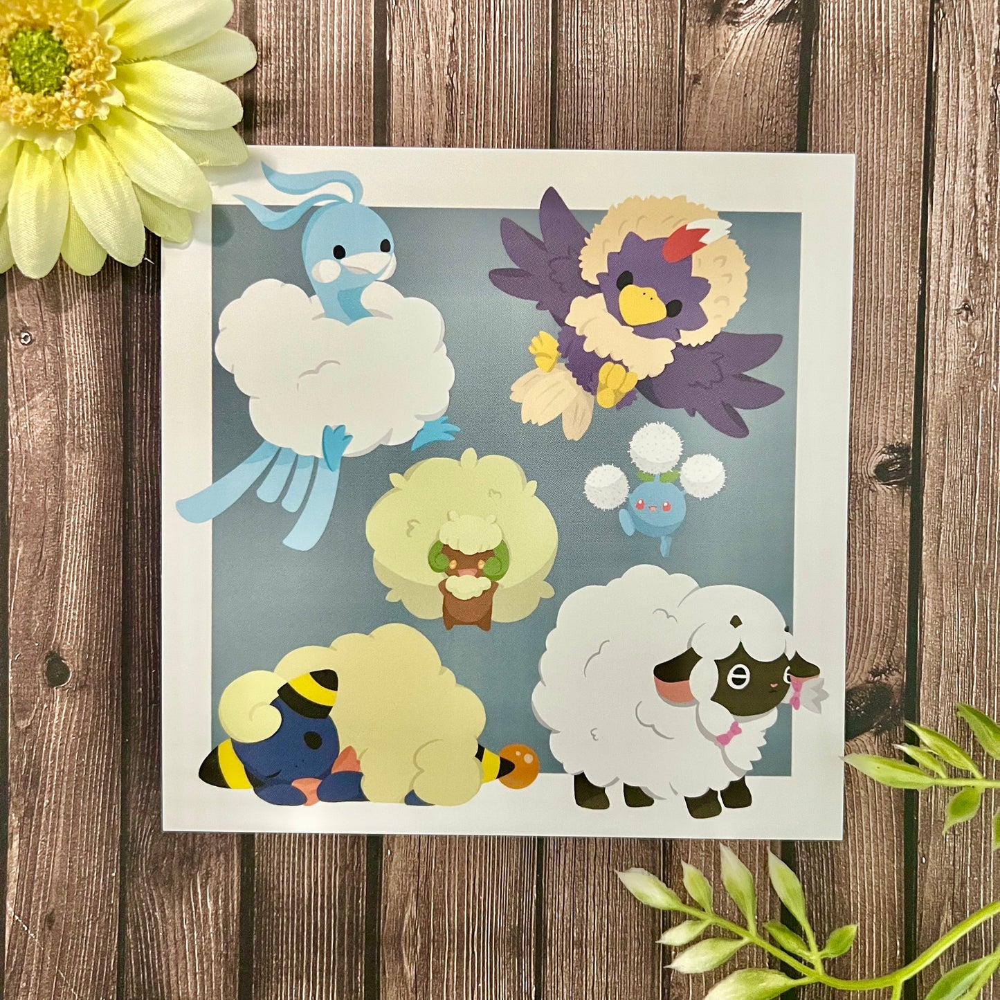 Poké Mini Print - Fluffy Type