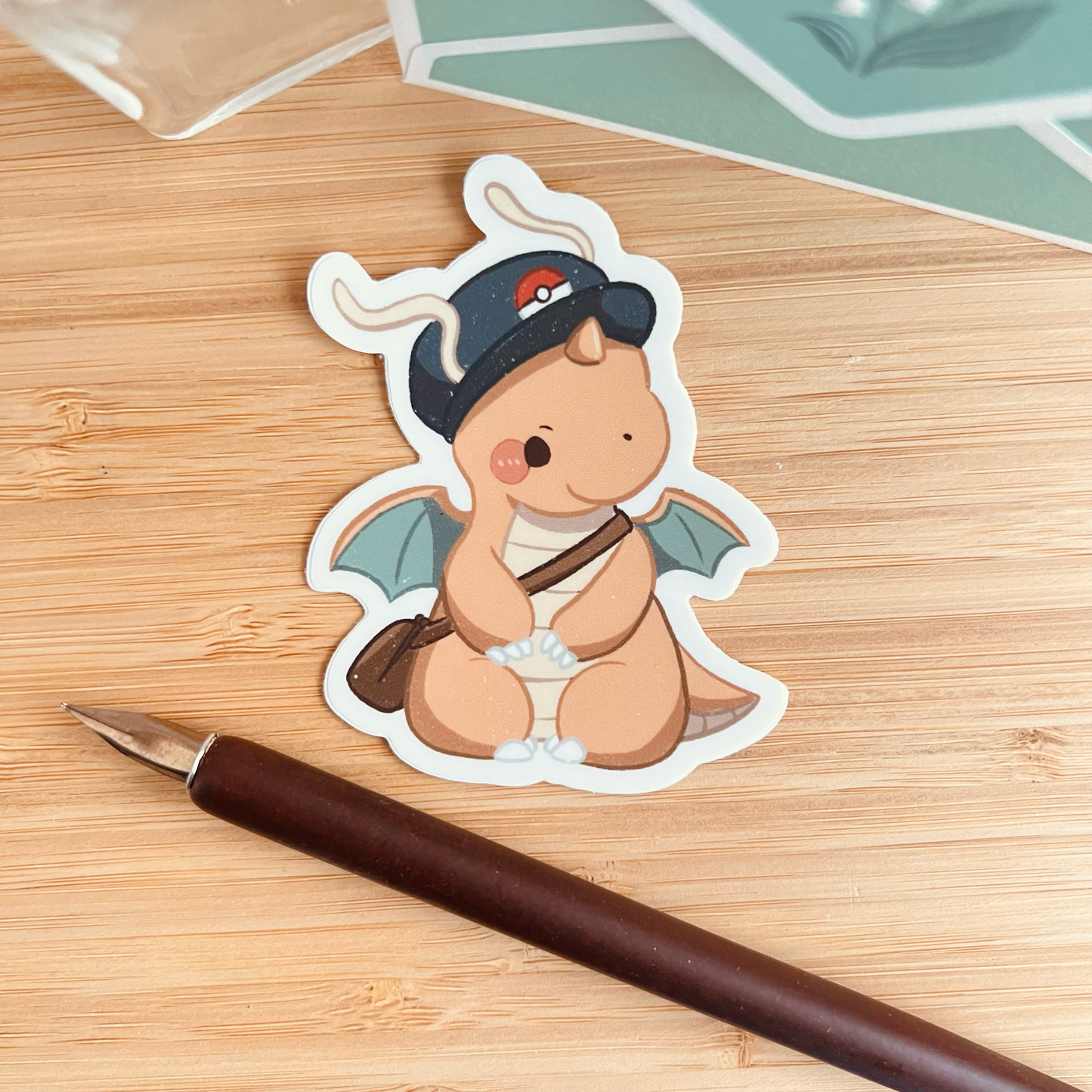Delivery Dragon Vinyl Sticker