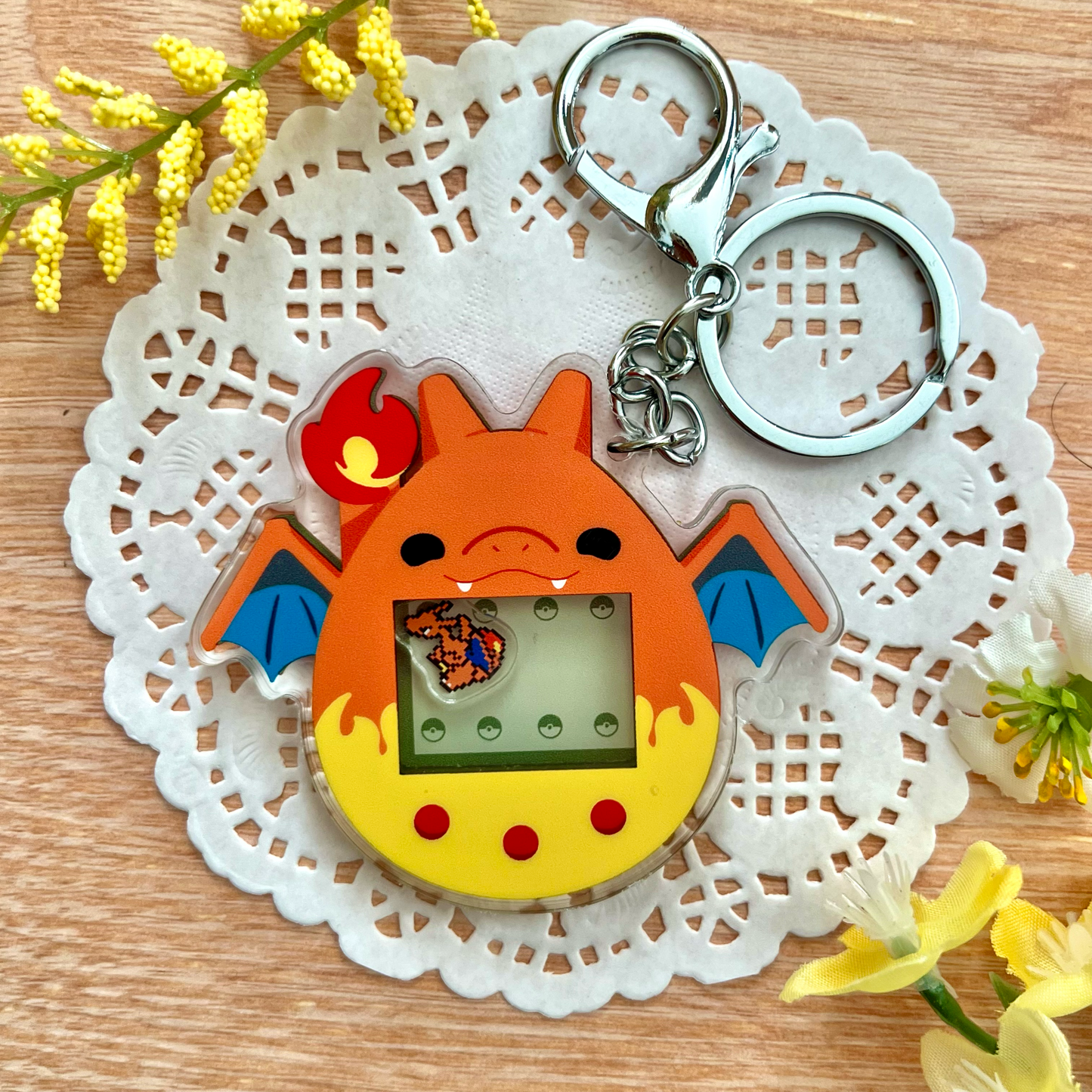 Charigotchi Shaker Keychain