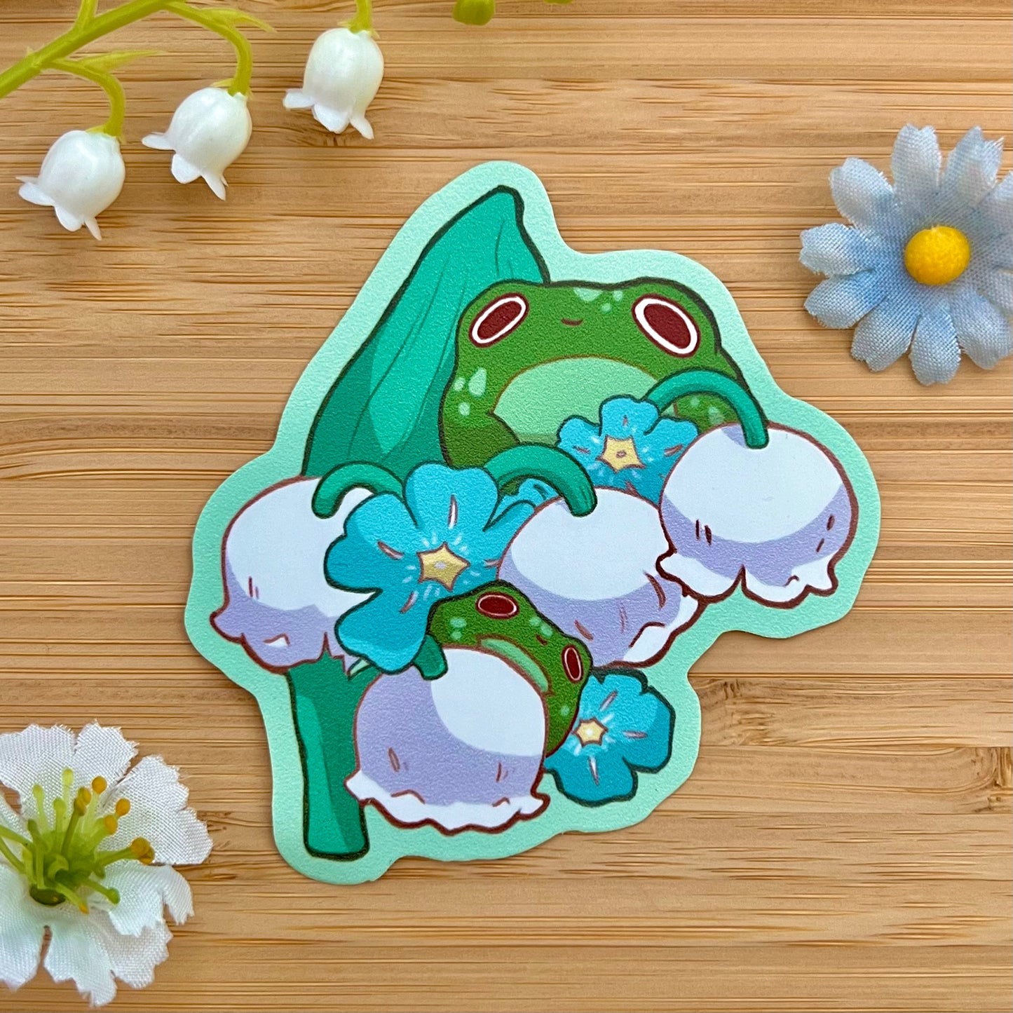 Frog of the Valley Vinyl Sticker