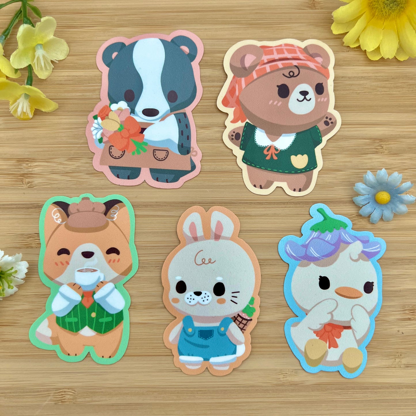 Forest Friends Vinyl Sticker