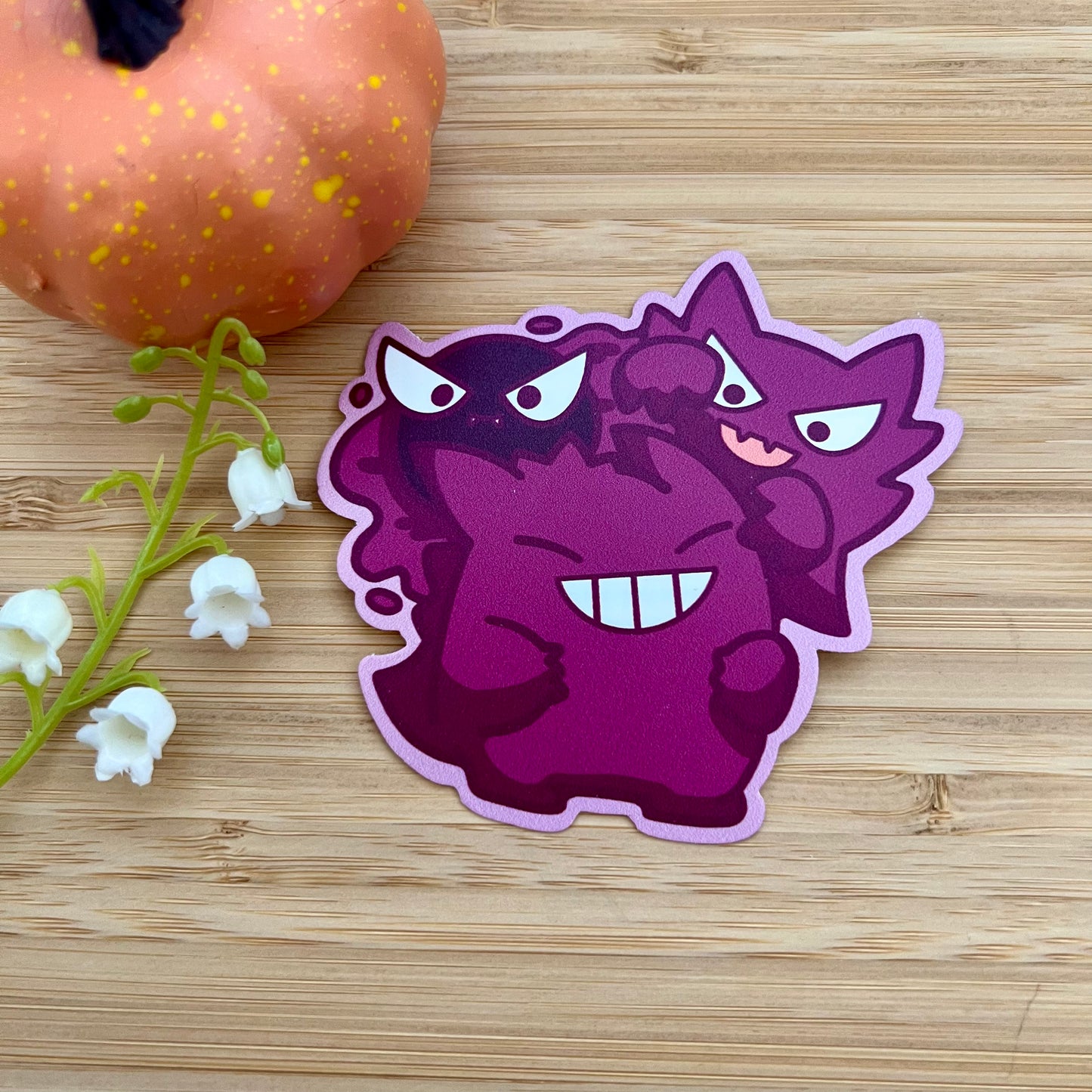 Playful Ghosts Vinyl Sticker