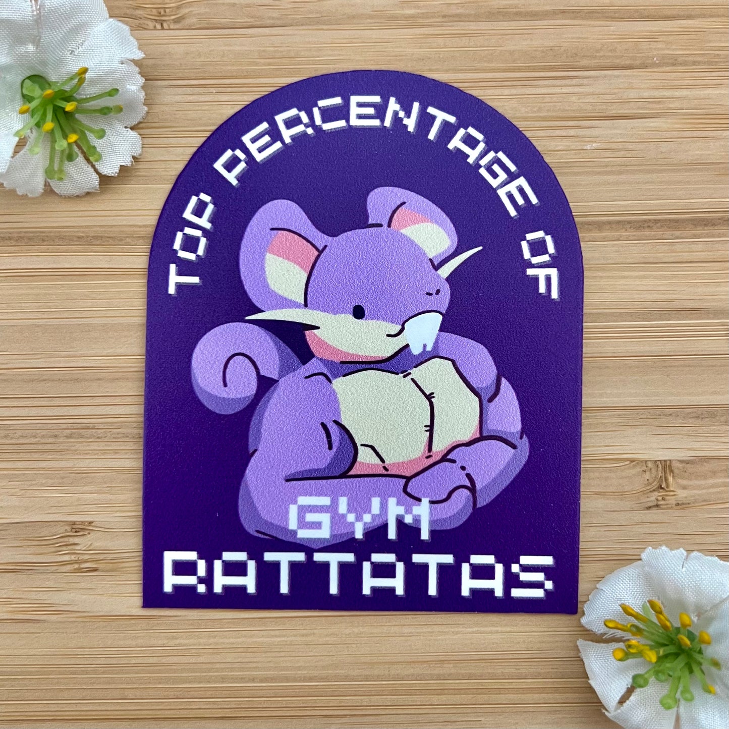 Top Percentage Vinyl Sticker