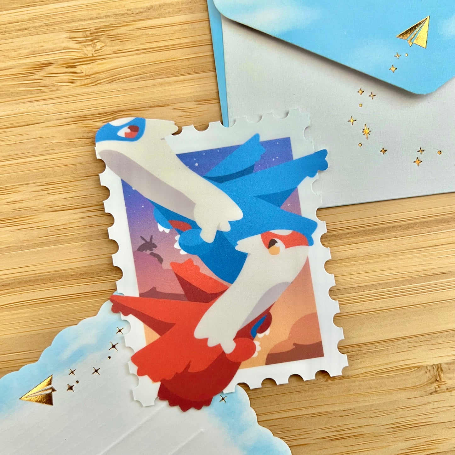 Postal Stamp Friends Vinyl Stickers (Vol. 2)