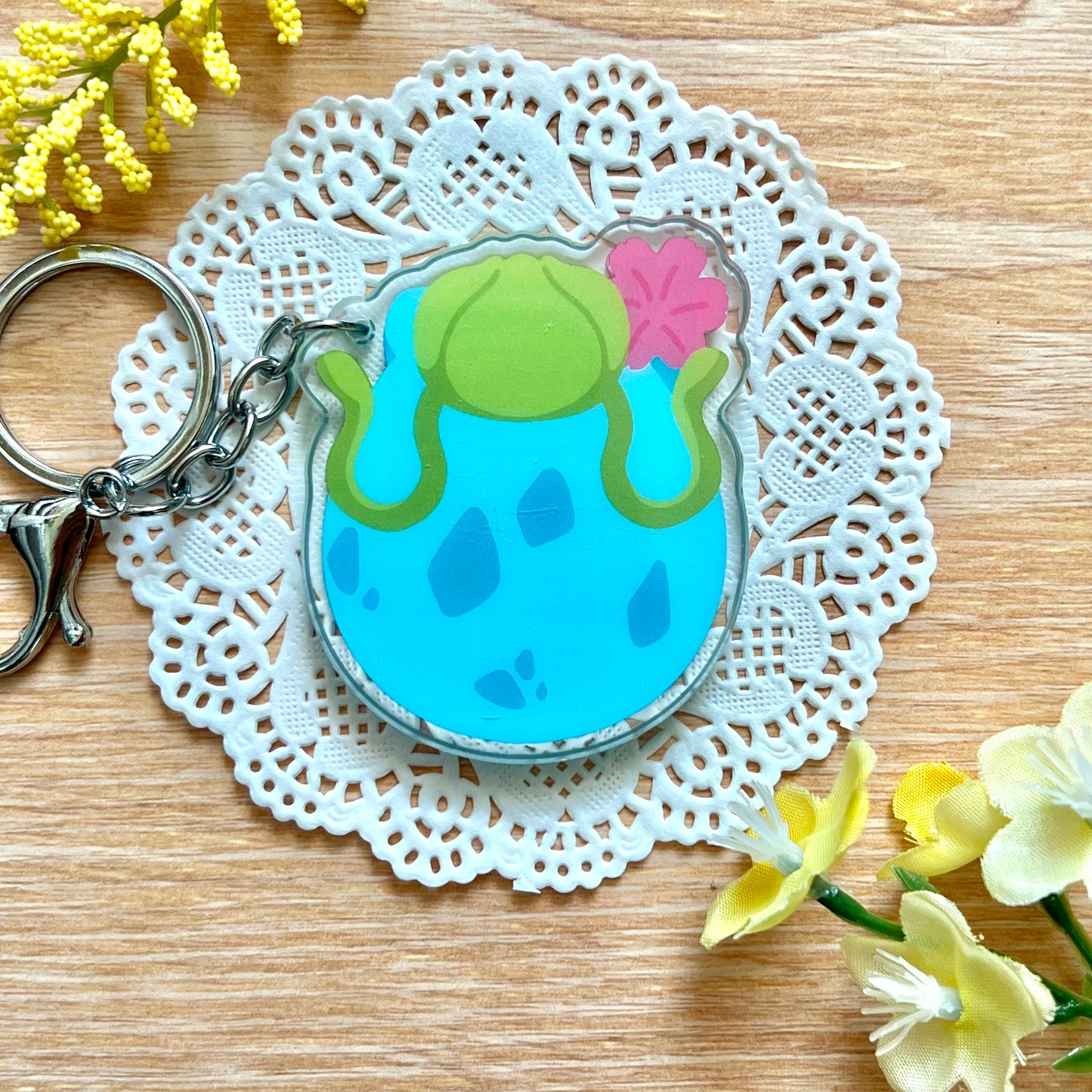 Bulbagotchi Shaker Keychain