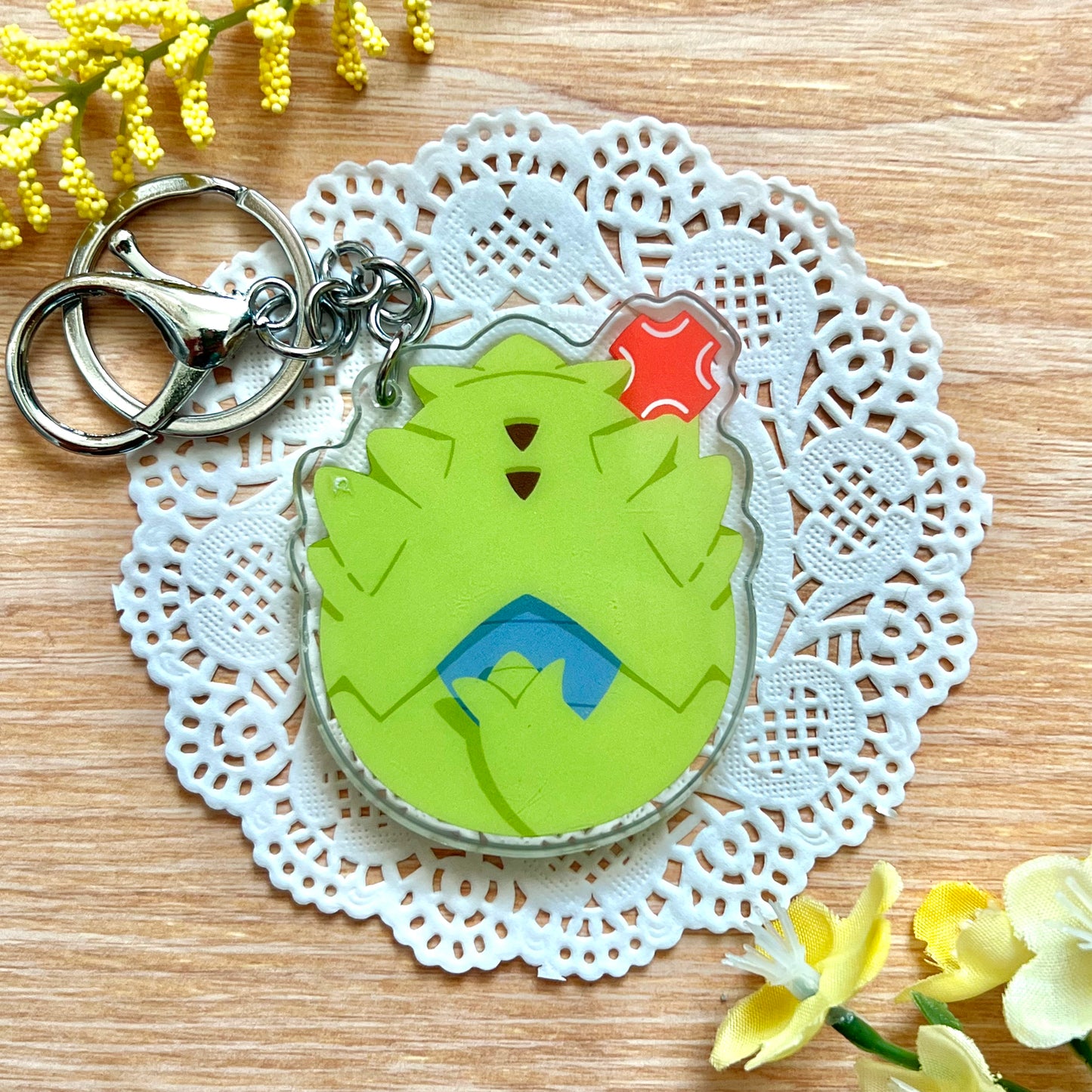 Tyranigotchi Shaker Keychain