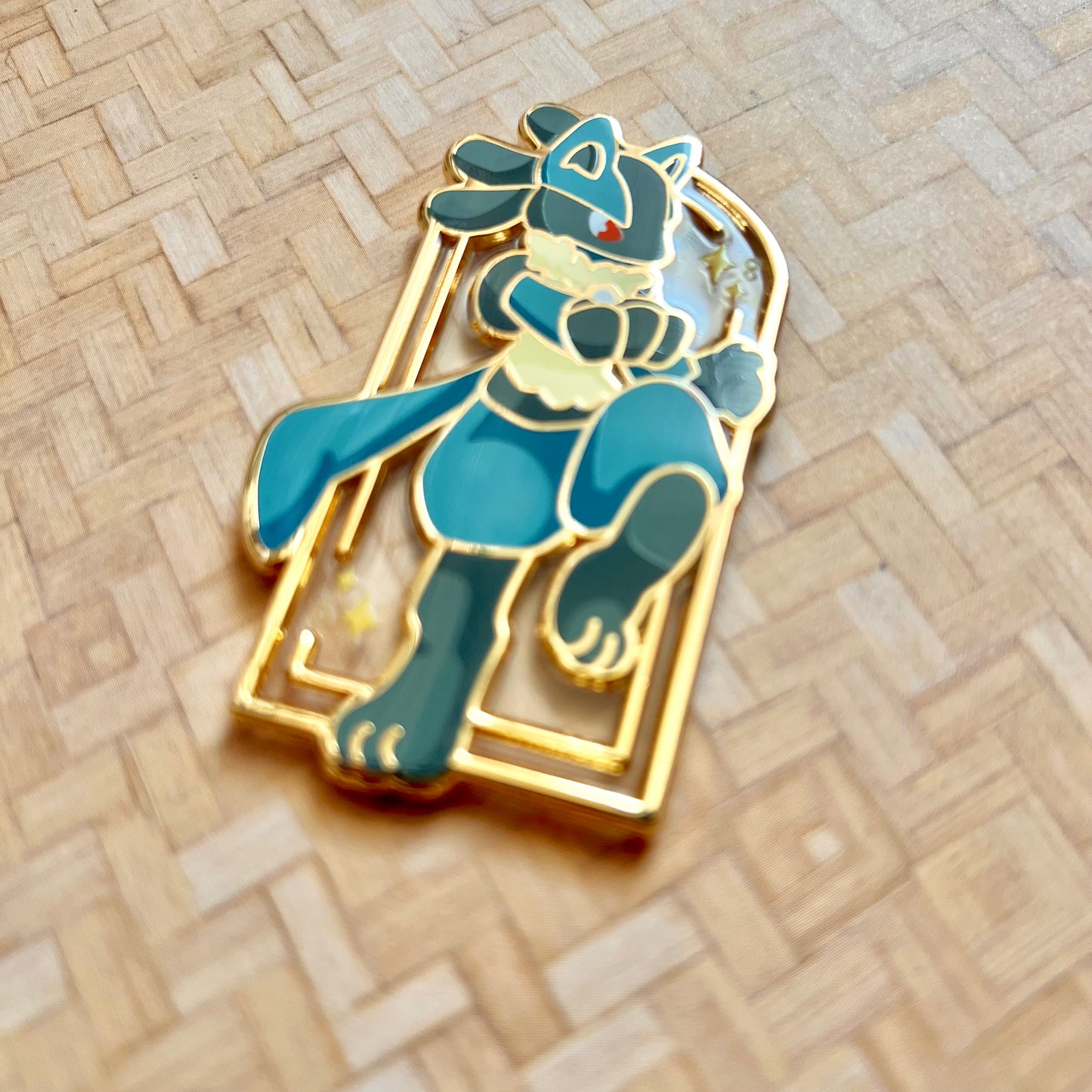 Steel & Fighting Jackal | Hard Enamel Pin