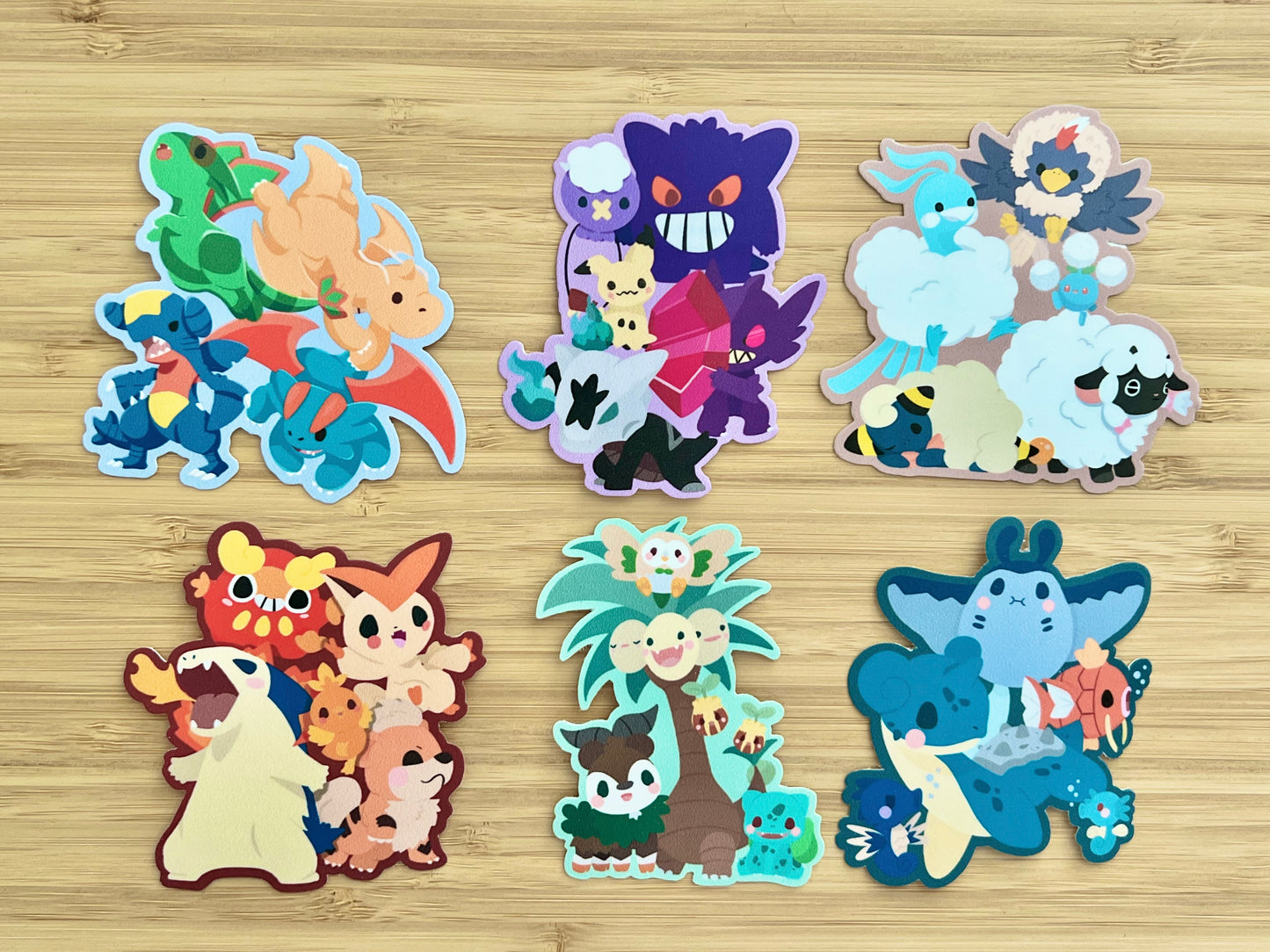 PokeType Vinyl Sticker