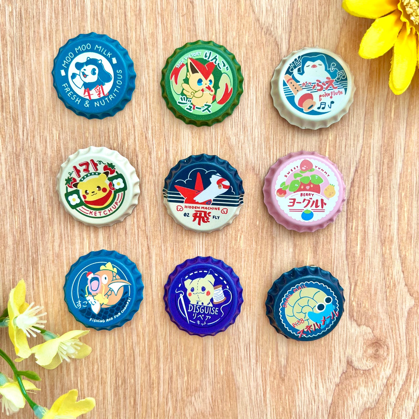 Vintage Bottle Cap Pin