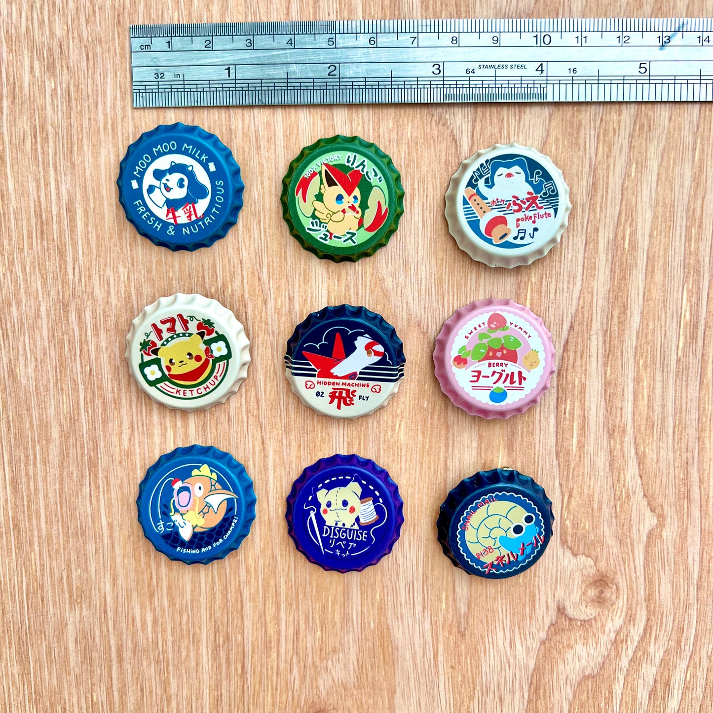 Vintage Bottle Cap Pin