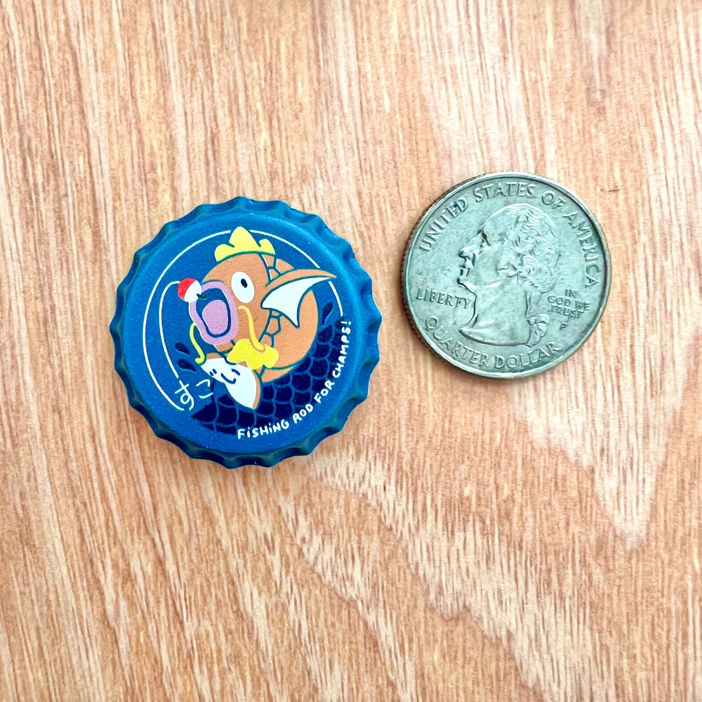 Vintage Bottle Cap Pin