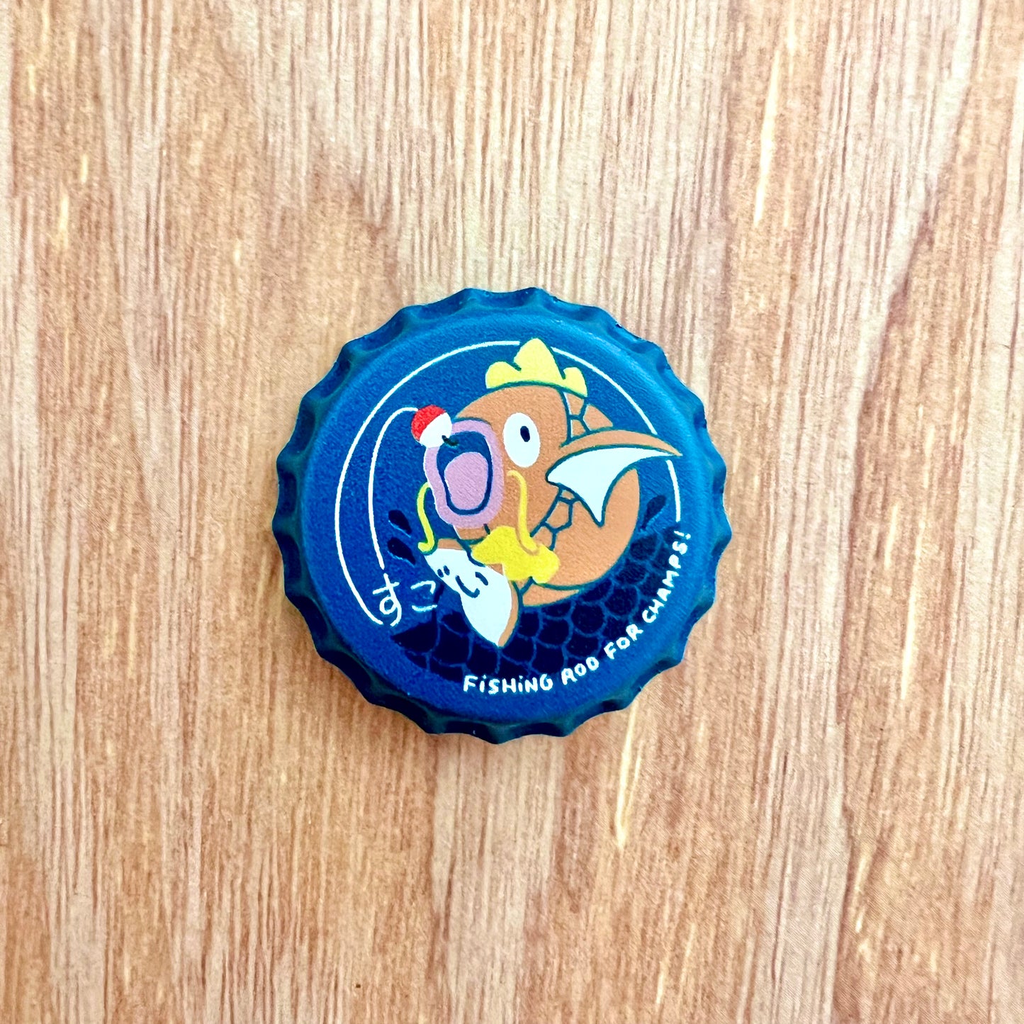 Vintage Bottle Cap Pin