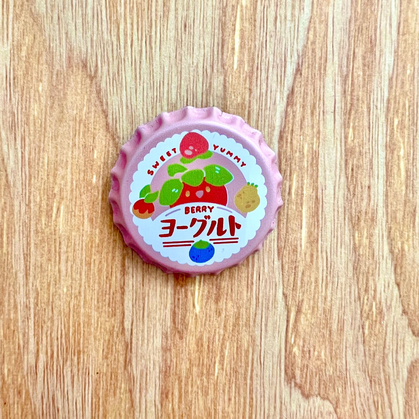 Vintage Bottle Cap Pin