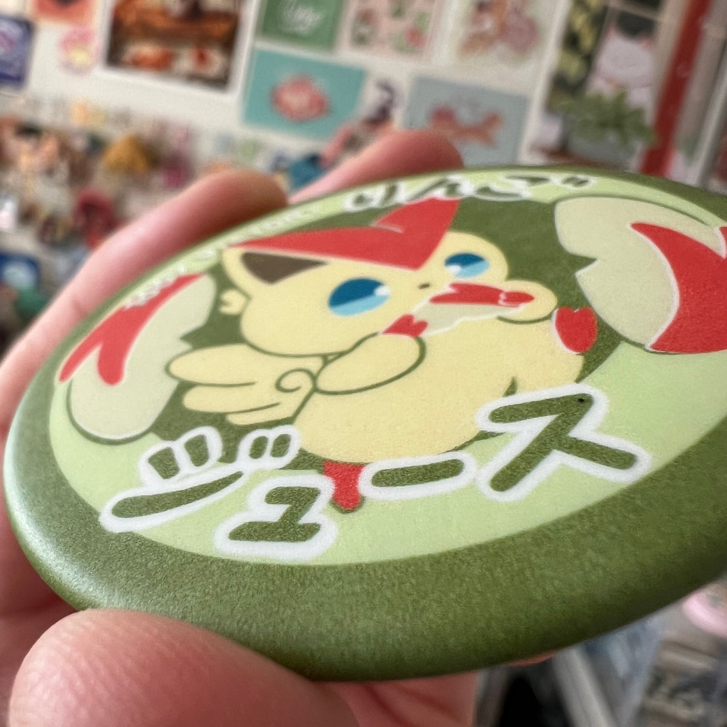 Vintage Button Badge Pins