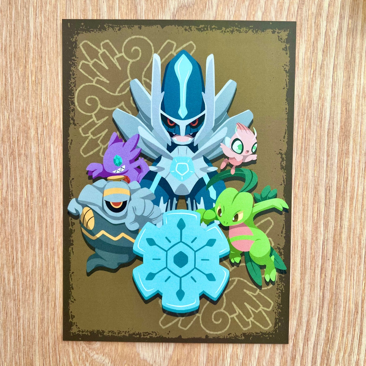 Roar of Time Postcard Print (5"x7")