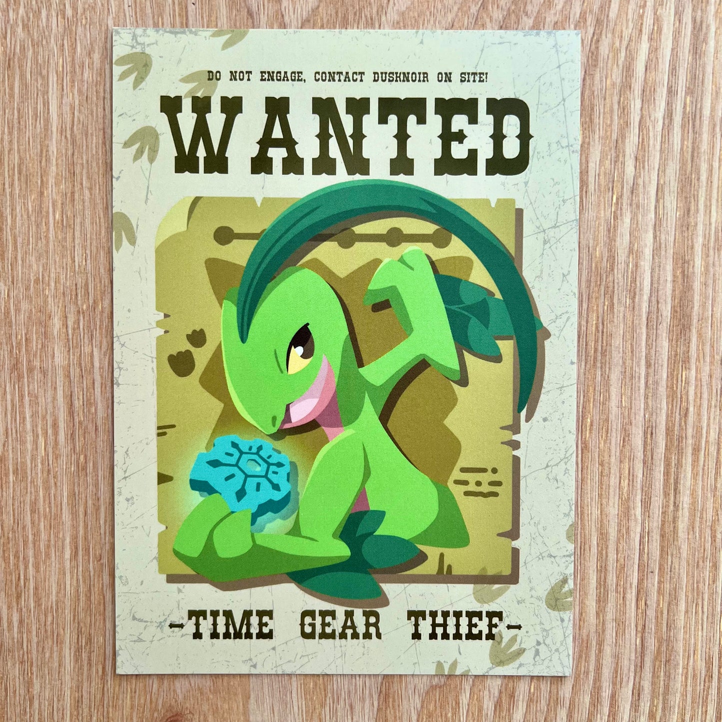 Wanted Postcard Print (5"x7")
