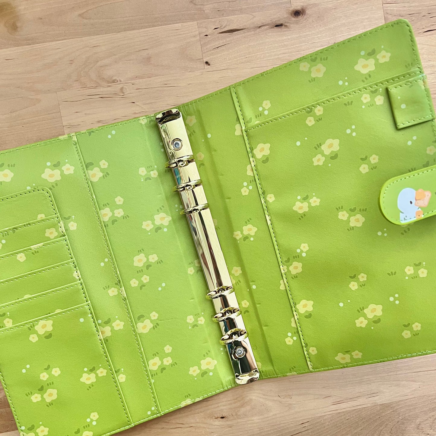 Ducks in the Meadow A5 Binder Book (Paper Included!)