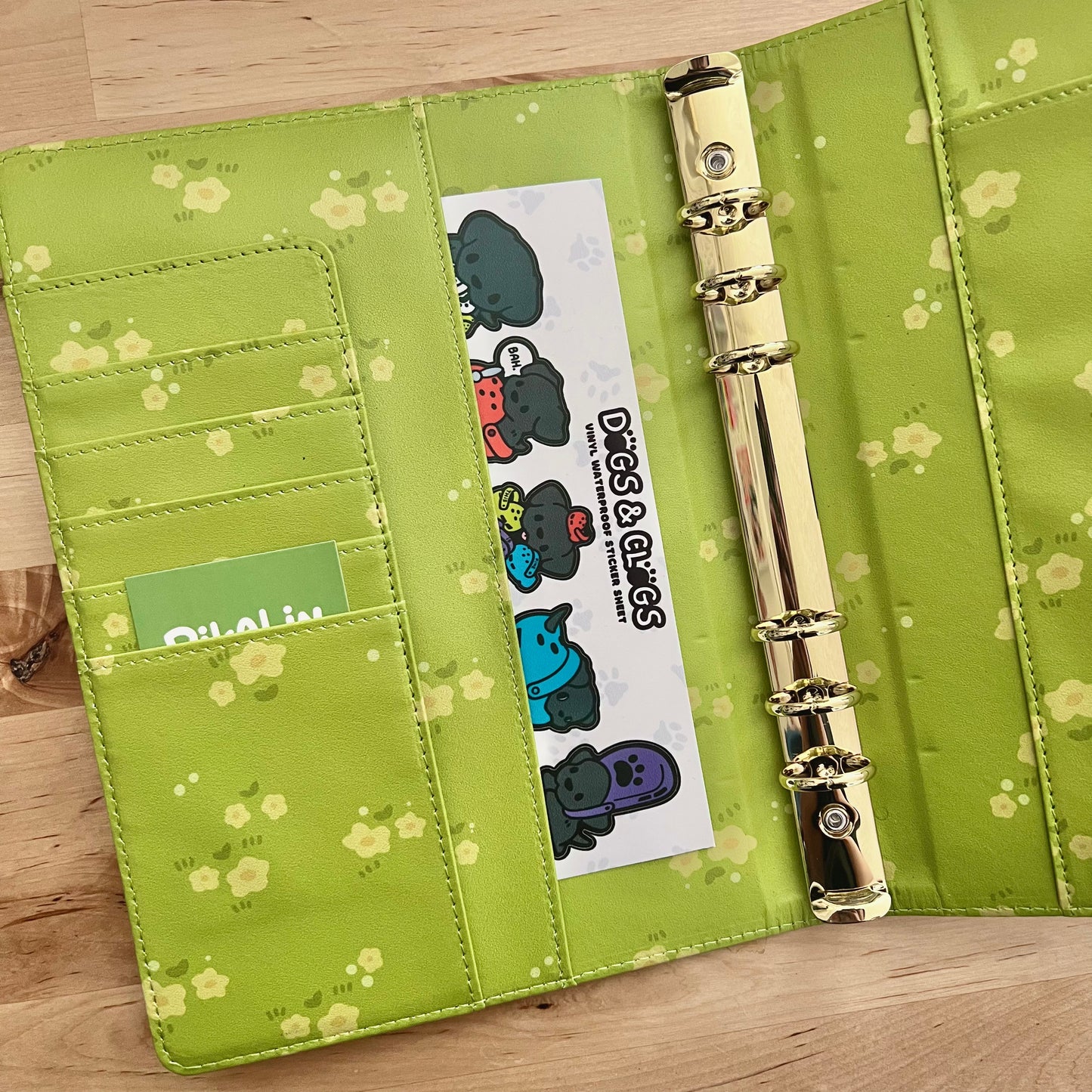 Ducks in the Meadow A5 Binder Book (Paper Included!)