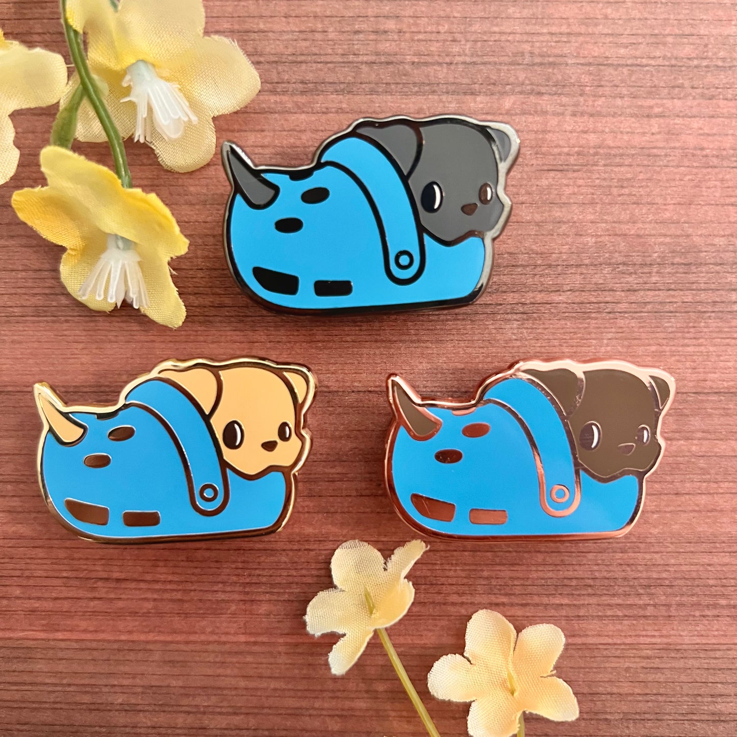 Dogs & Clogs Enamel Pin
