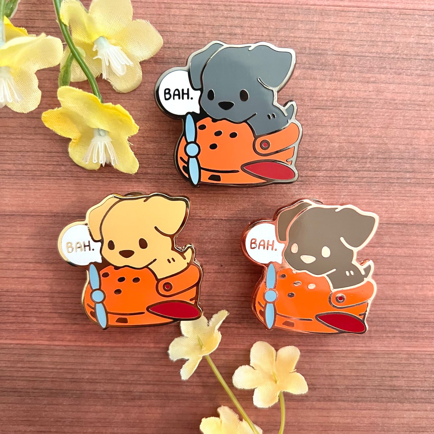 Dogs & Clogs Enamel Pin