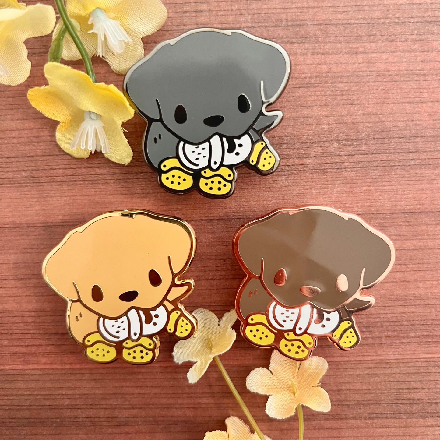 Dogs & Clogs Enamel Pin