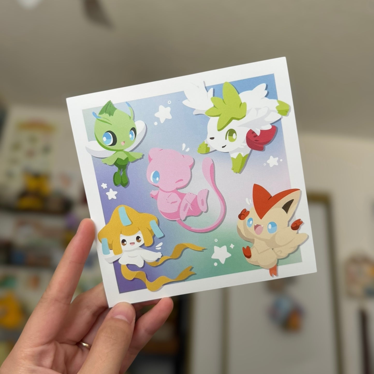 Poké Mini Print - Mythicals