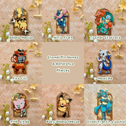 PokeFighters | Hard Enamel Pin