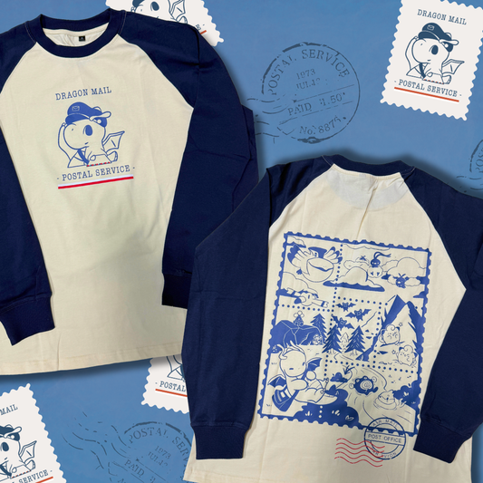 Postal Raglan Long Sleeve Shirt