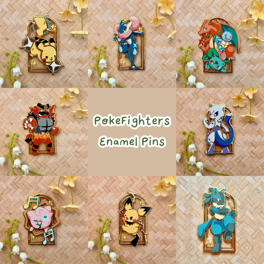 PokeFighters | Hard Enamel Pin