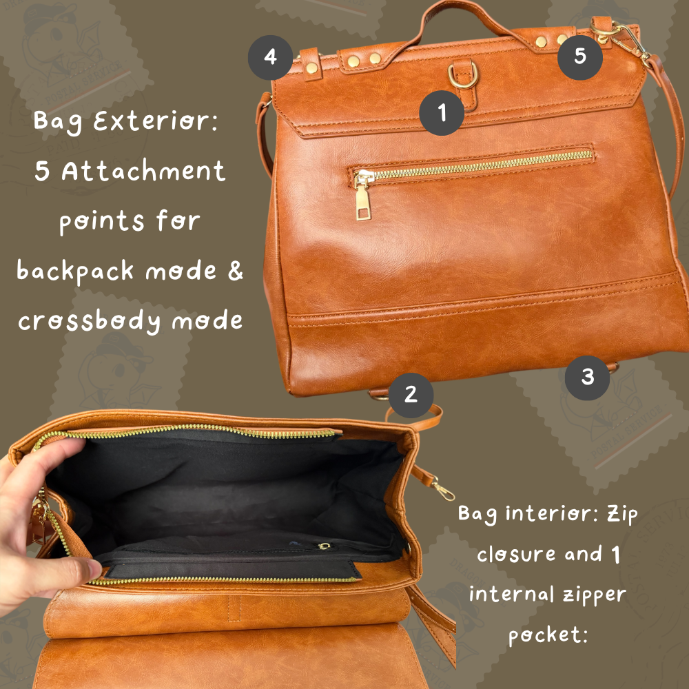 Special Edition Dragon Mail Postal Service Bag