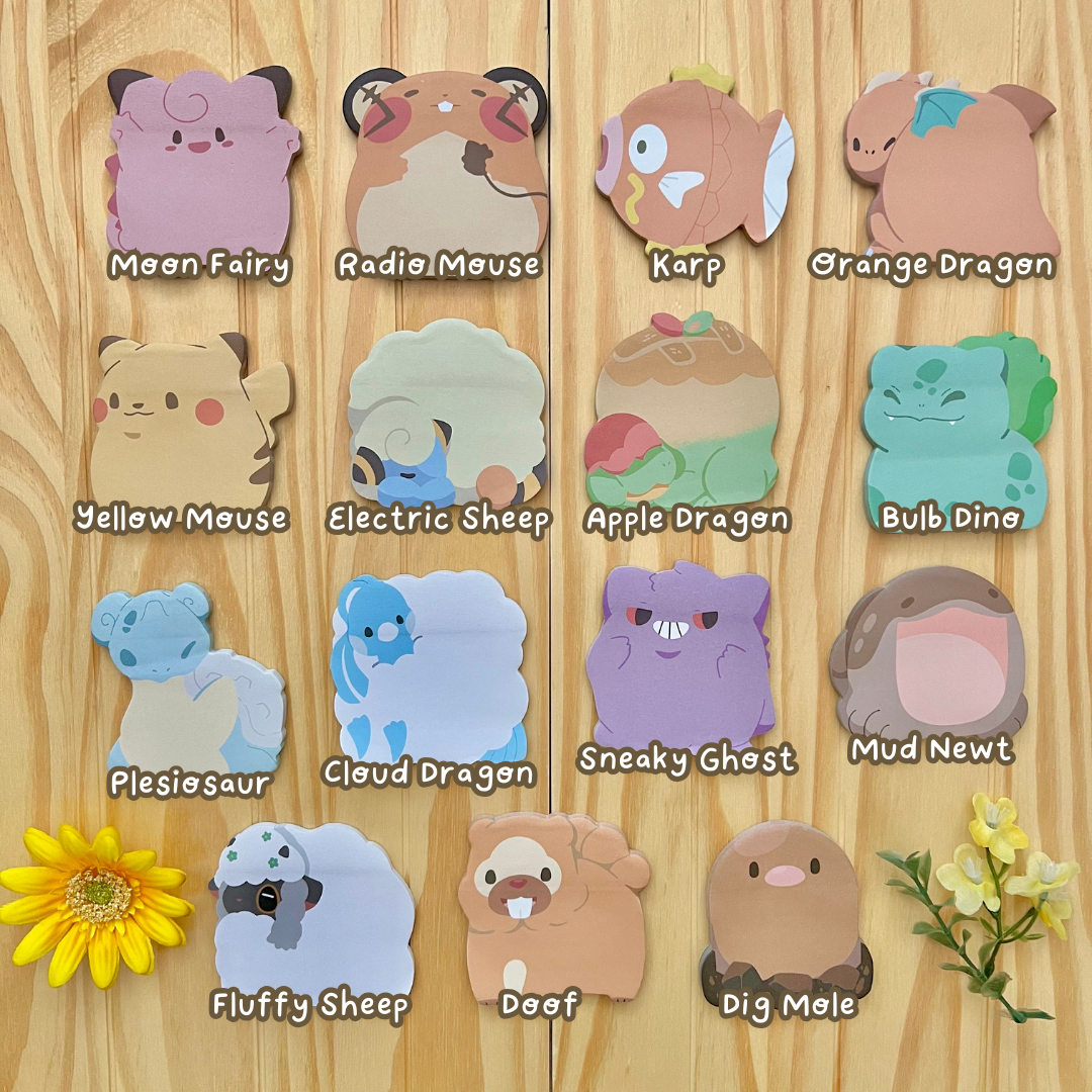 Die-Cut Sticky Notes