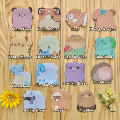 Die-Cut Sticky Notes
