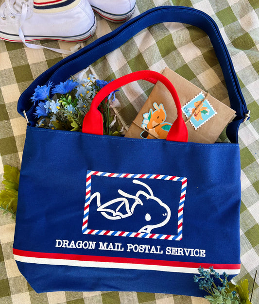 V2 Dragon Mail Postal Service Messenger Tote