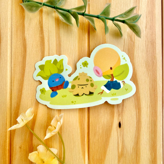 Plants with Pants Vinyl Sticker