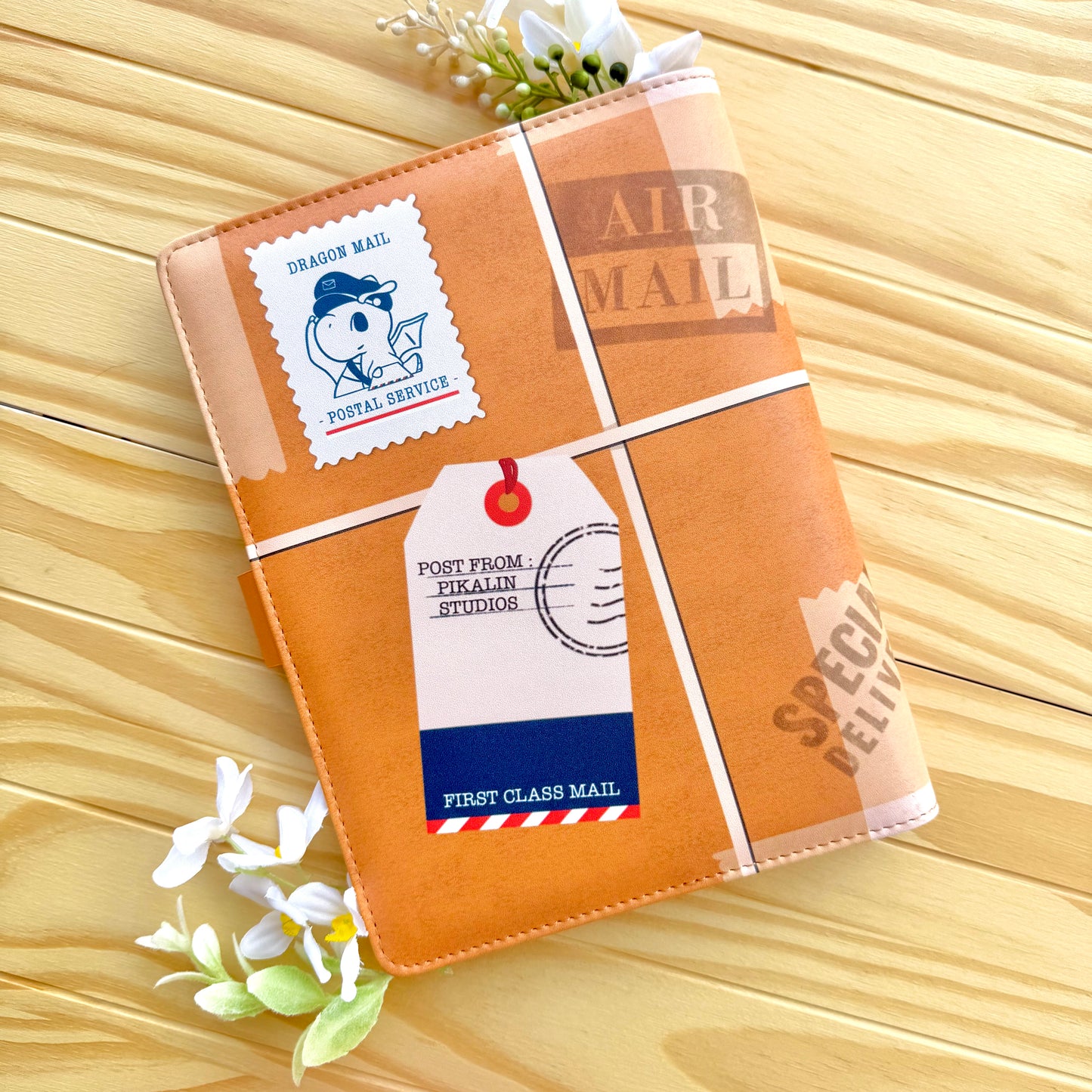 Package Delivery A5 Binder Book (Paper Included!)