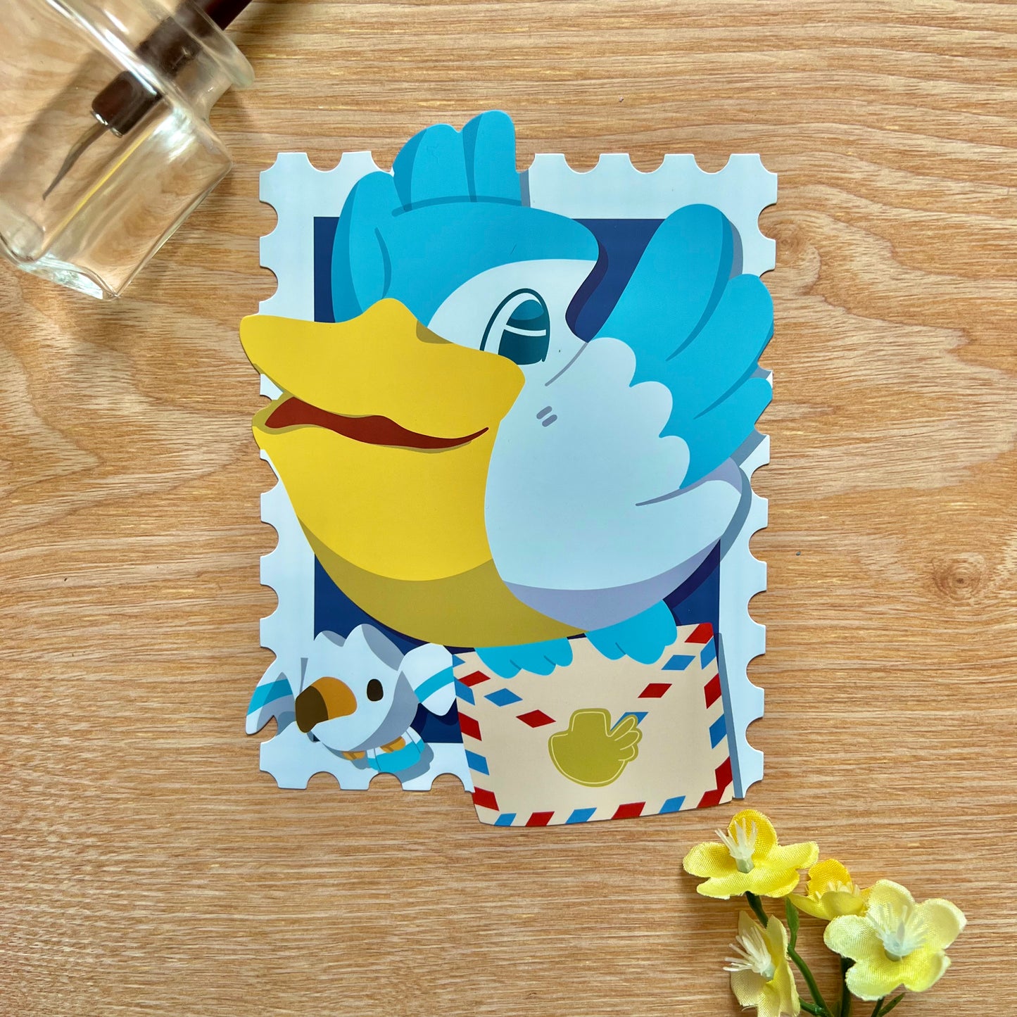 Stamp Shaped Print