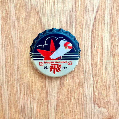 Vintage Bottle Cap Pin
