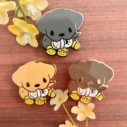 Dogs & Clogs Enamel Pin