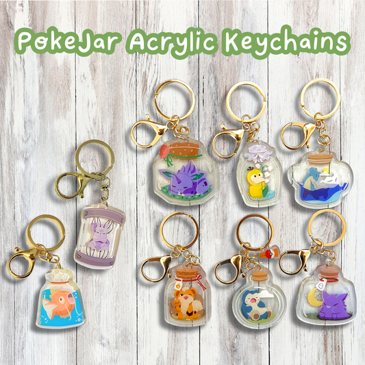 PokeJar Acrylic Keychains