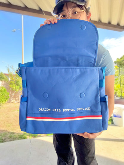 Dragon Mail Postal Service Messenger Bag