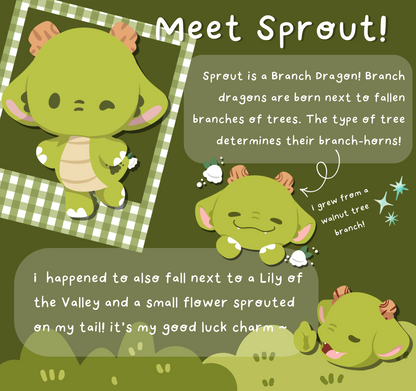 Sprout Plush Bag Charm