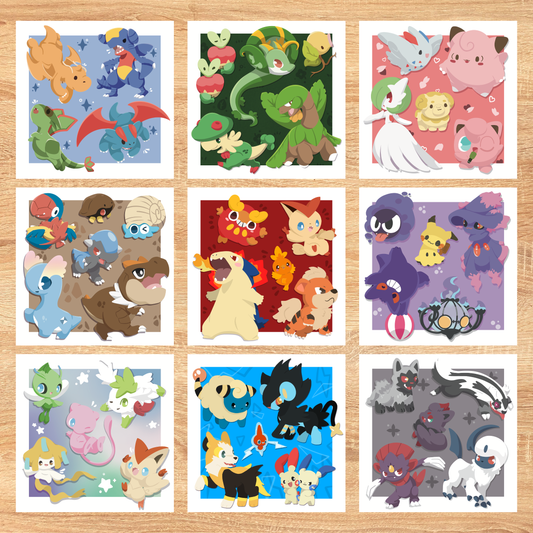 PokeCollage - Mini Prints